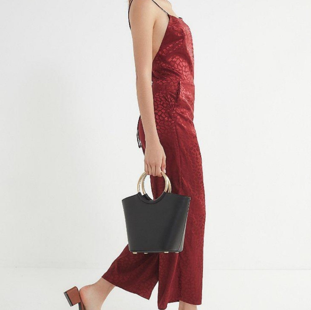 Urban Outfitters Lily Jacquard Jumpsuit